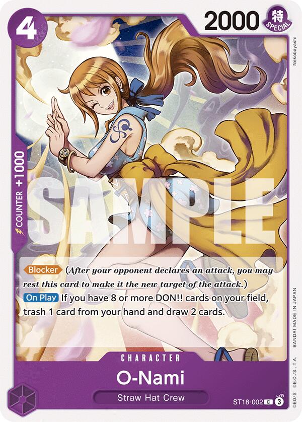 O-Nami [Starter Deck: PURPLE Monkey.D.Luffy] | Good Games Adelaide SA