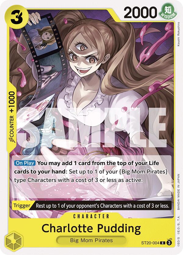 Charlotte Pudding [Starter Deck: YELLOW Charlotte Katakuri] | Good Games Adelaide SA