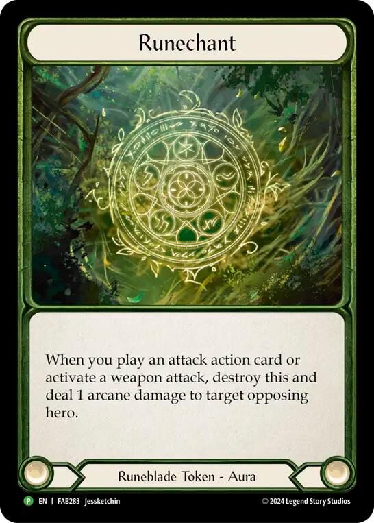 Runechant [FAB283] (Promo)  Cold Foil | Good Games Adelaide SA