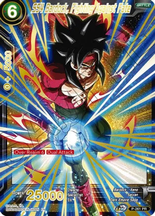 SS4 Bardock, Fighting Against Fate (Gold Stamped) [P-261] | Good Games Adelaide SA