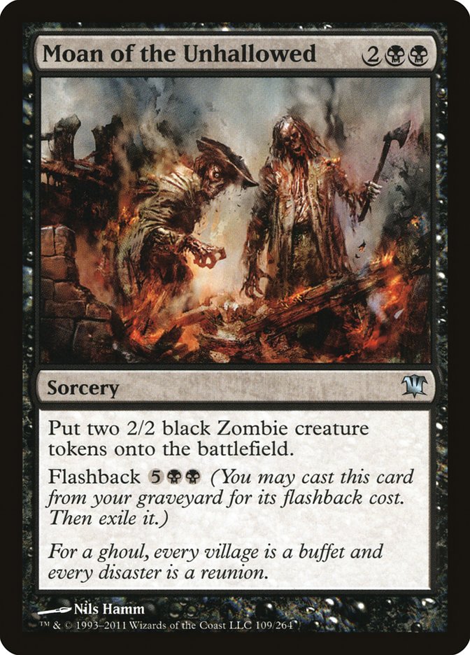 Moan of the Unhallowed [Innistrad] | Good Games Adelaide SA