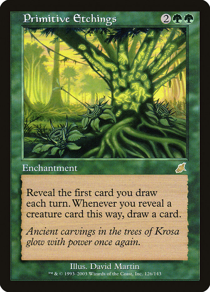 Primitive Etchings 126 (Scourge)  - Foil | Good Games Adelaide SA