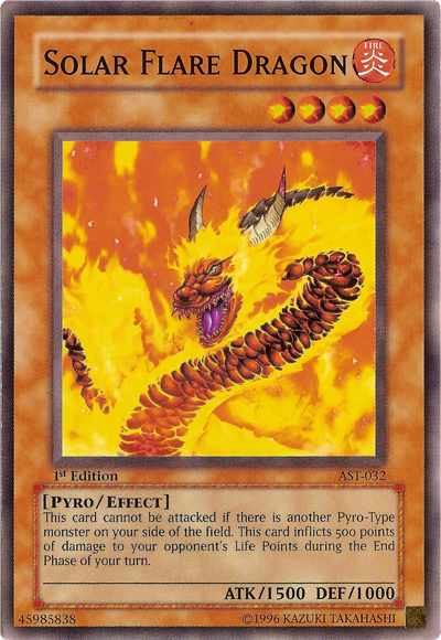 Solar Flare Dragon [AST-032] Common | Good Games Adelaide SA