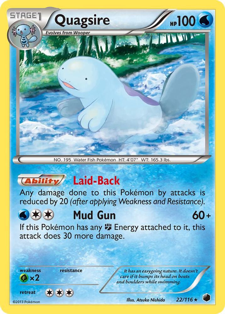 Quagsire 22/116 (Plasma Freeze)  | Good Games Adelaide SA