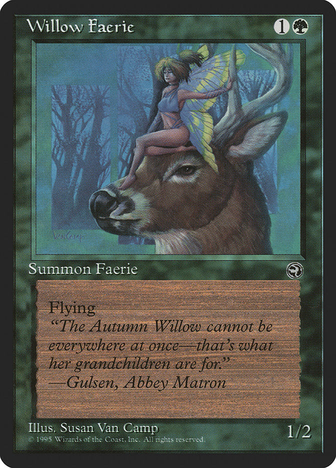 Willow Faerie (Gulsen Flavor Text) [Homelands] | Good Games Adelaide SA