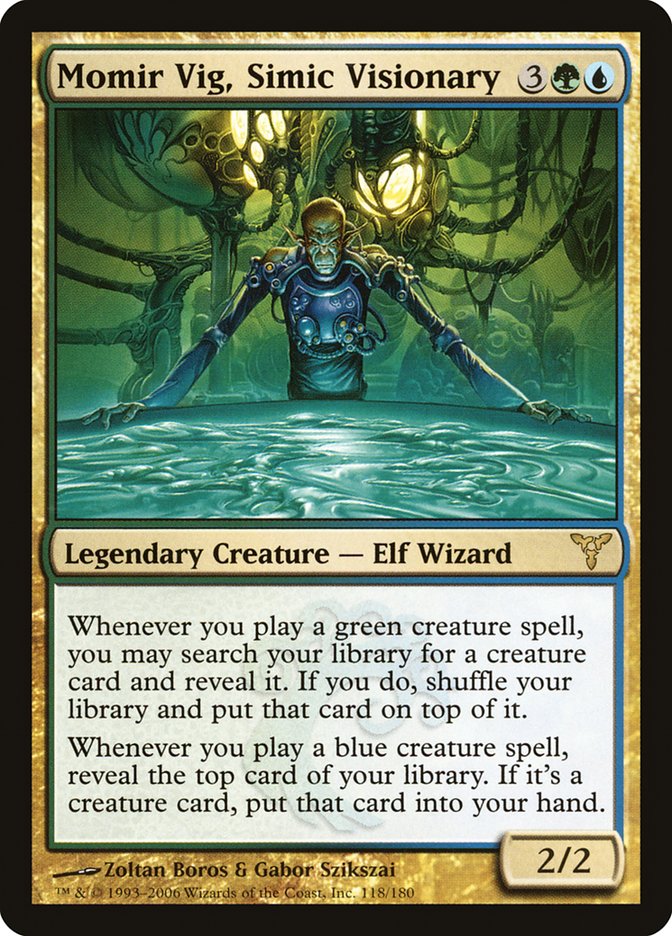 Momir Vig, Simic Visionary 118 (Dissension)  | Good Games Adelaide SA