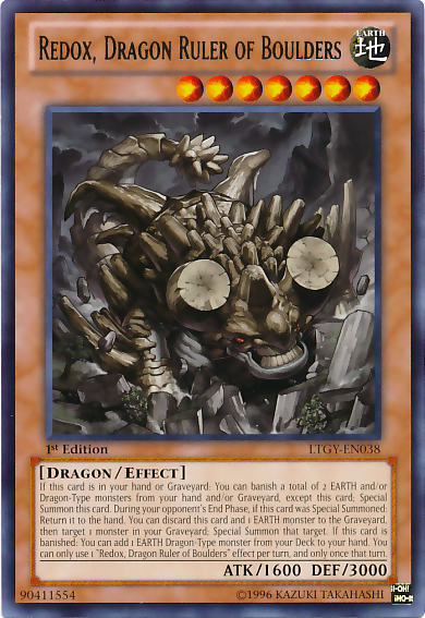Redox, Dragon Ruler of Boulders [LTGY-EN038] Rare | Good Games Adelaide SA