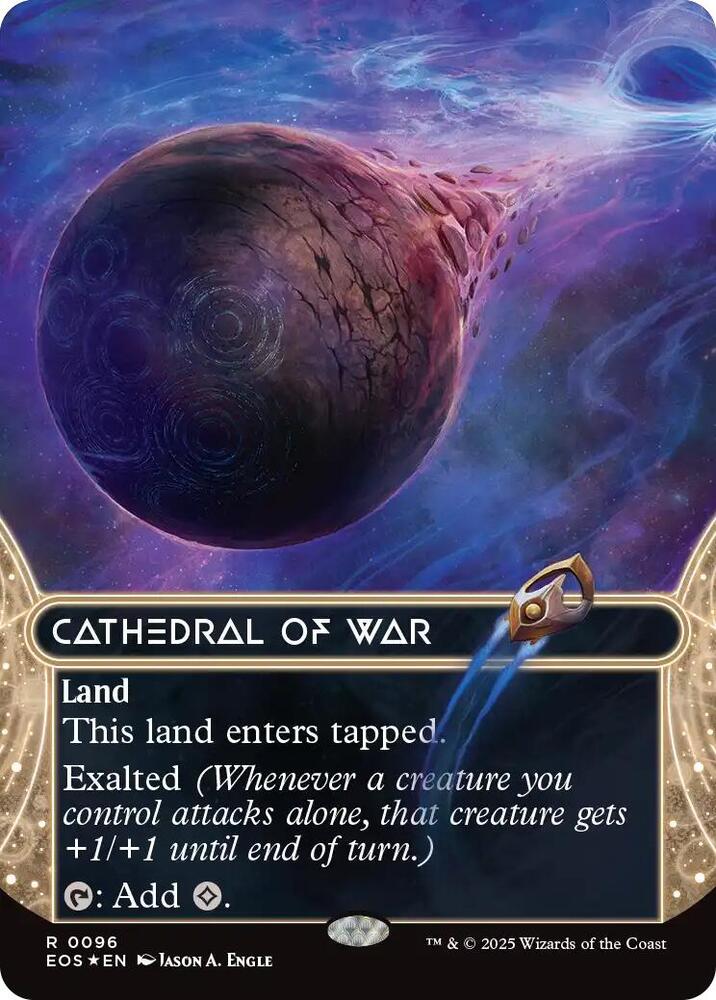 Cathedral of War  96 (Edge of Eternities: Stellar Sights)  - Foil | Good Games Adelaide SA