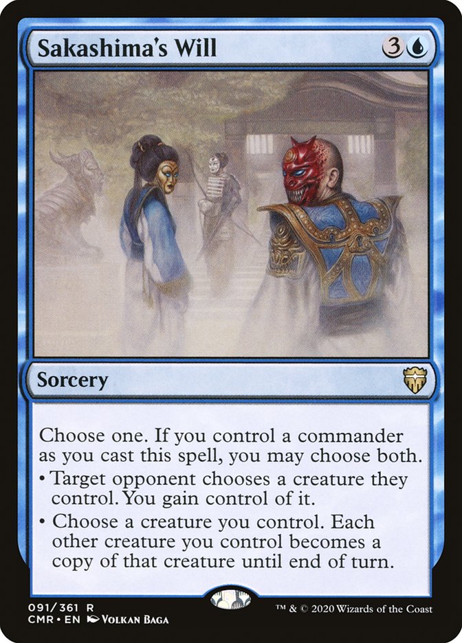 Sakashima's Will 91 (Commander Legends)  | Good Games Adelaide SA