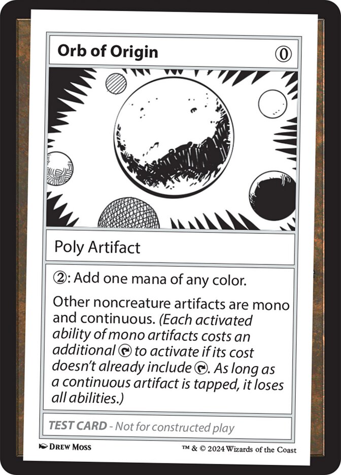 Orb of Origin  (Mystery Booster 2 Playtest Cards)  | Good Games Adelaide SA