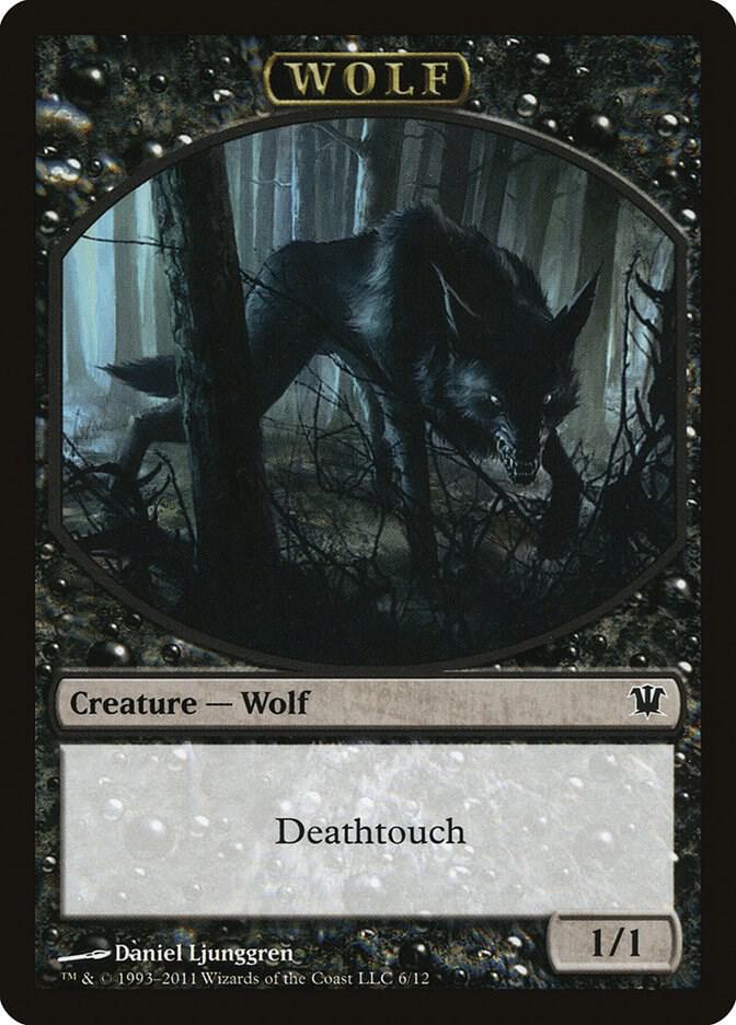 Wolf Token 6 6 (Innistrad)  | Good Games Adelaide SA