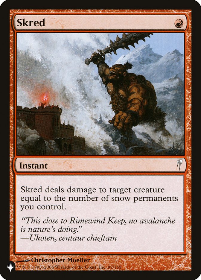Skred [The List] | Good Games Adelaide SA
