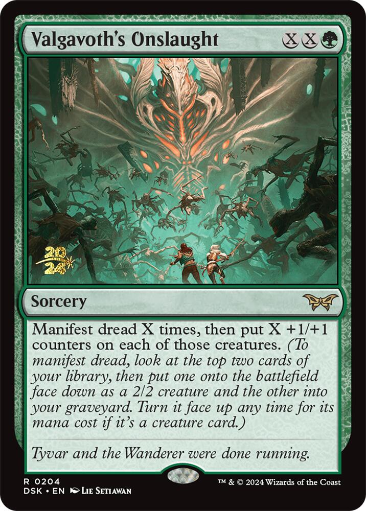 Valgavoth's Onslaught [Duskmourn: House of Horror Prerelease Promos] | Good Games Adelaide SA
