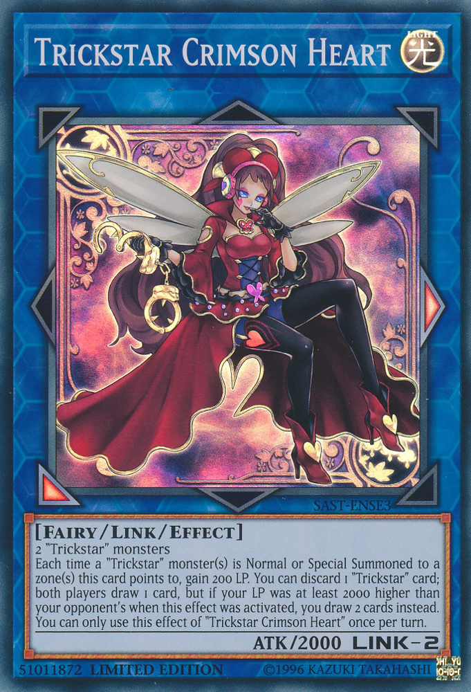 Trickstar Crimson Heart [SAST-ENSE3] Super Rare | Good Games Adelaide SA