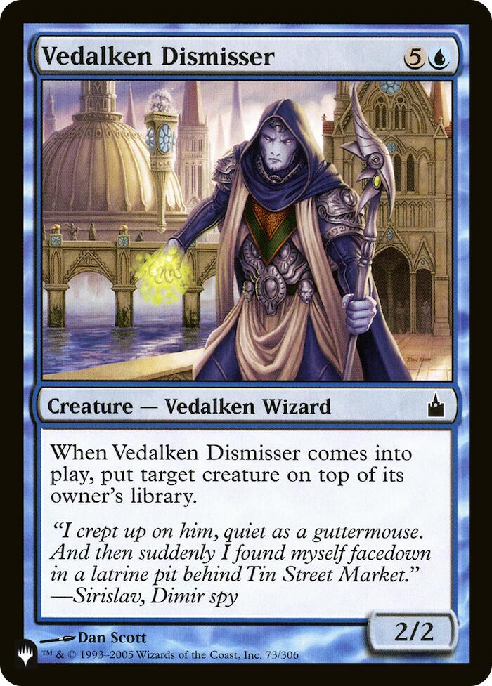 Vedalken Dismisser [The List Reprints] | Good Games Adelaide SA