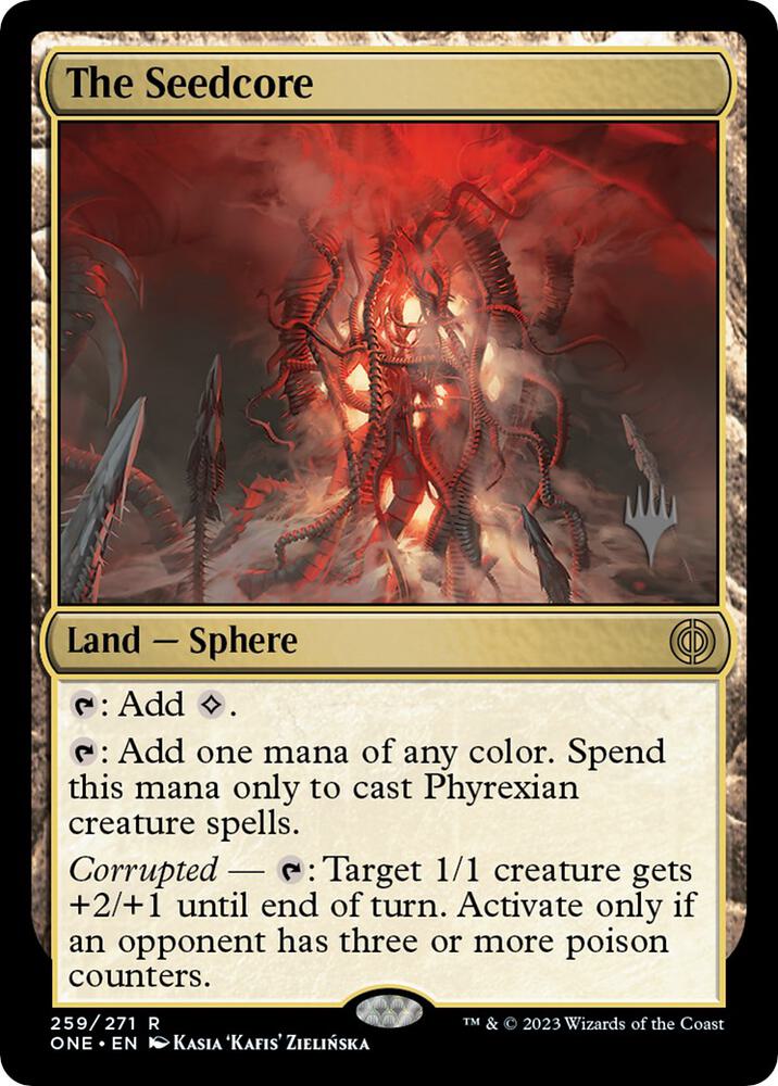 The Seedcore 259p/160 (Promo Pack: Phyrexia: All Will Be One)  | Good Games Adelaide SA