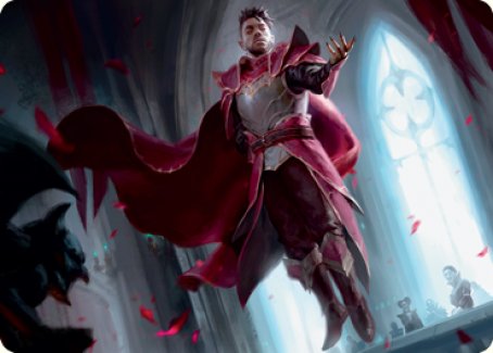 Markov Waltzer Art Card [Innistrad: Crimson Vow Art Series] | Good Games Adelaide SA