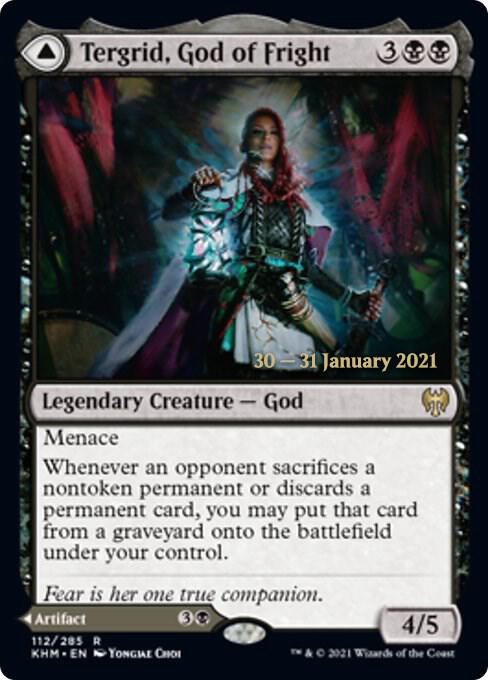 Tergrid God of Fright 112 (Prerelease Cards)  - Foil | Good Games Adelaide SA