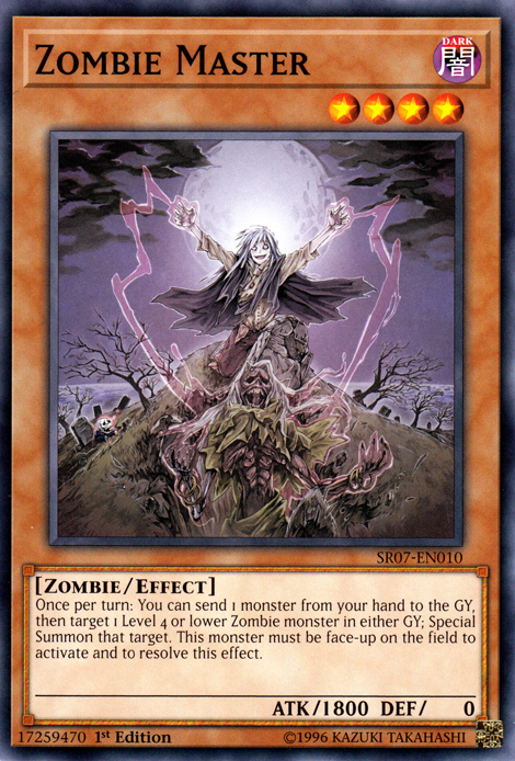 Zombie Master [SR07-EN010] Common | Good Games Adelaide SA