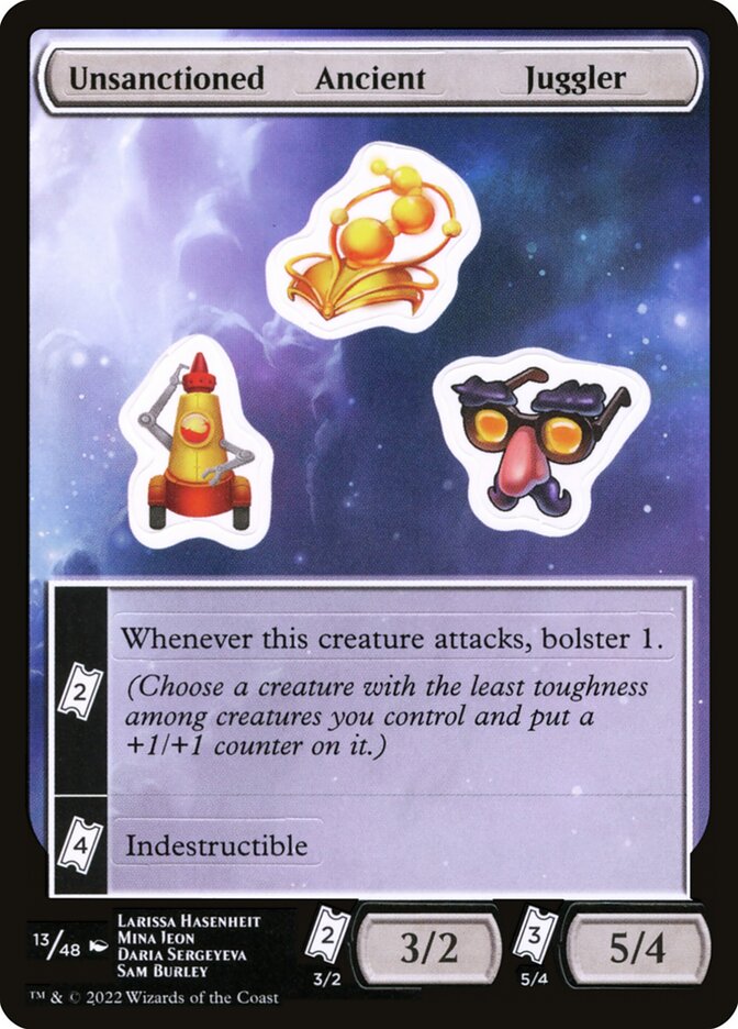 Unsanctioned Ancient Juggler 13 (Unfinity)  | Good Games Adelaide SA