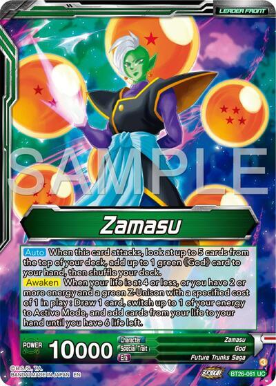 Zamasu // Fused Zamasu, Insanity From Justice (Alternate Art) (BT26-061) [Ultimate Advent] | Good Games Adelaide SA
