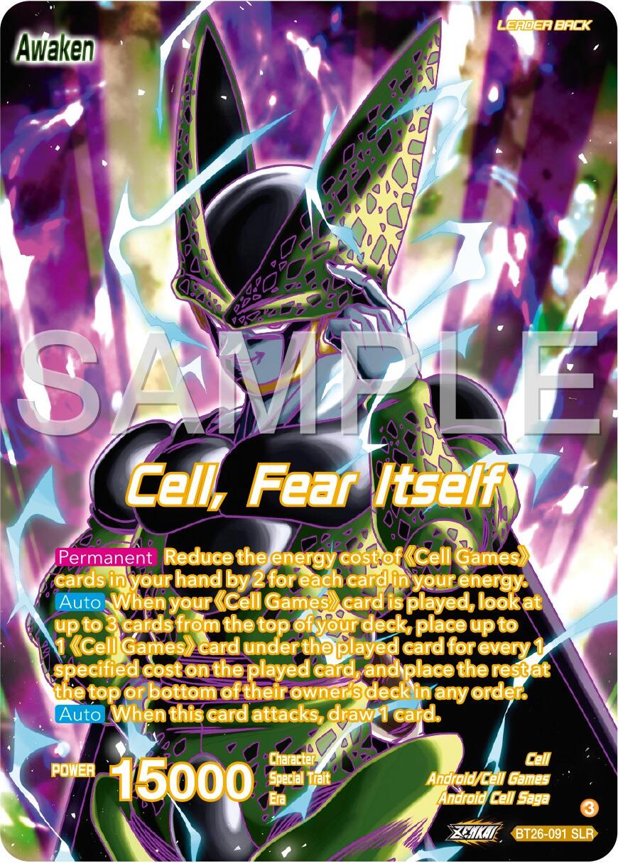 Cell // Cell, Fear Itself (Alternate Art) (BT26-091) [Ultimate Advent] | Good Games Adelaide SA