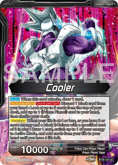 Cool // Golden Cooler, Dimension-Transcending Growth (Alternate Art) (BT26-120) [Ultimate Advent] | Good Games Adelaide SA