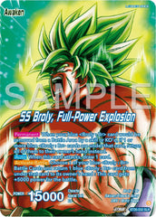 Broly // SS Broly, Full-Power Explosion (Alternate Art) (BT26-032) [Ultimate Advent] | Good Games Adelaide SA