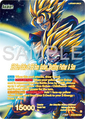 SS Son Goku // SS Son Goku & SS Son Gohan, Battling Father & Son (Alternate Art) (BT26-090) [Ultimate Advent] | Good Games Adelaide SA