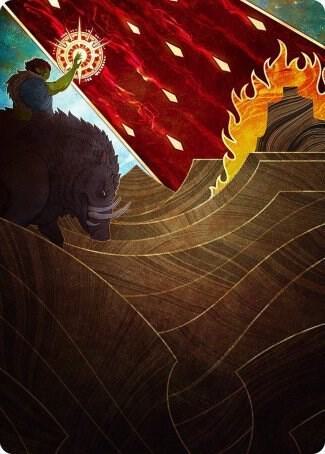 Stone Rain Art Card 77 (Art Series: Strixhaven)  | Good Games Adelaide SA