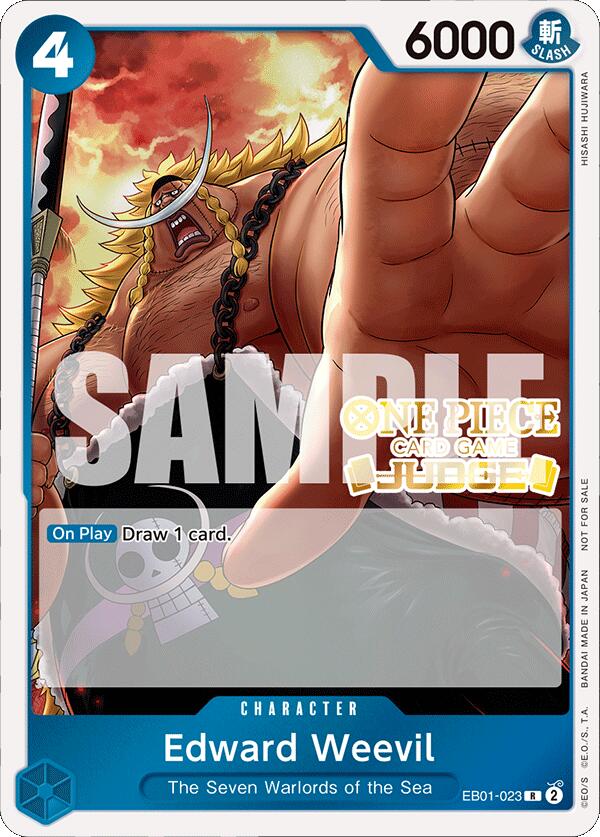 Edward Weevil (Judge Pack Vol. 4) [One Piece Promotion Cards] | Good Games Adelaide SA