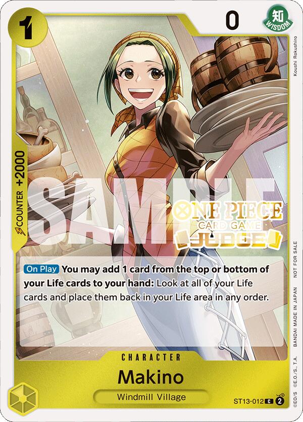 Makino (Judge Pack Vol. 4) [One Piece Promotion Cards] | Good Games Adelaide SA