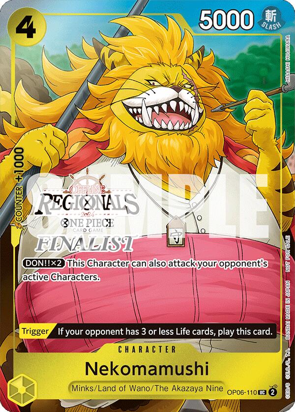 Nekomamushi (Offline Regional 2024 Vol. 3) [Finalist] [One Piece Promotion Cards] | Good Games Adelaide SA