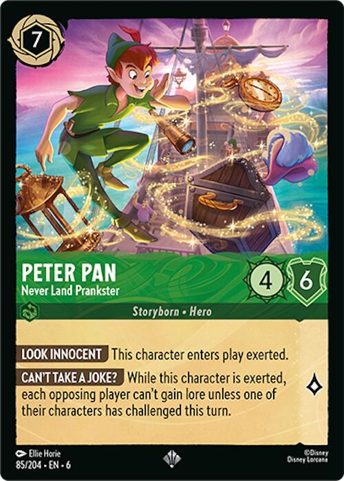 Peter Pan - Never Land Prankster (85/204) [Azurite Sea] | Good Games Adelaide SA