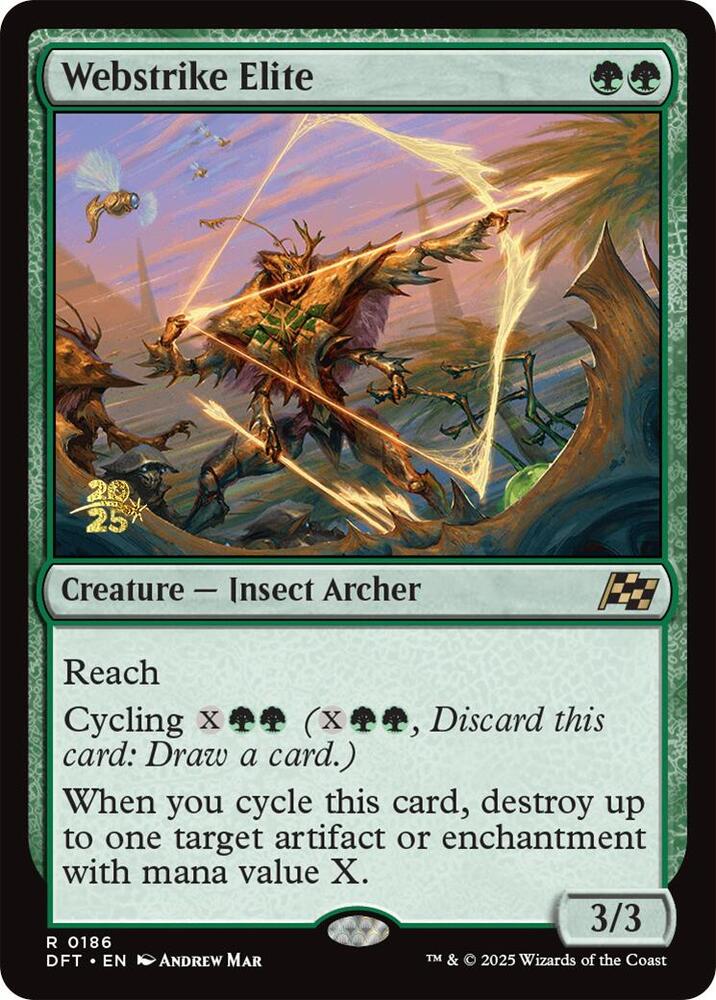 Webstrike Elite 186 (Prerelease Cards)  - Foil | Good Games Adelaide SA