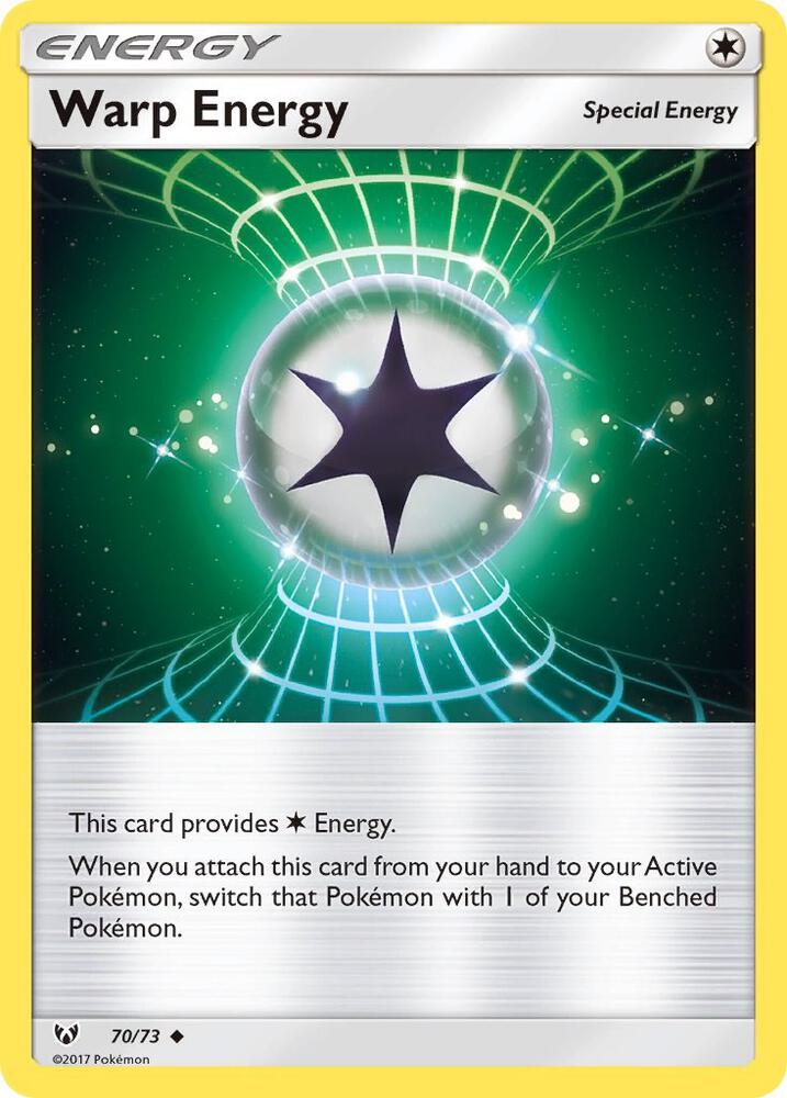Warp Energy 70/73 (Shining Legends)  | Good Games Adelaide SA