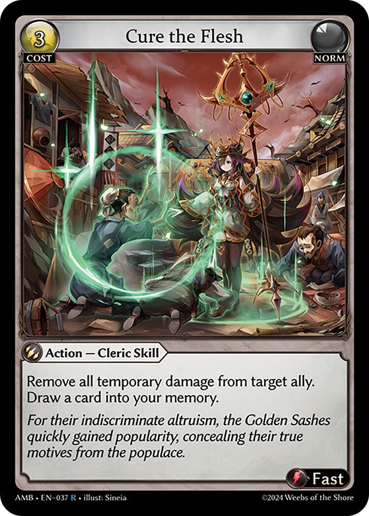 Cure the Flesh (037) [Mortal Ambition] | Good Games Adelaide SA