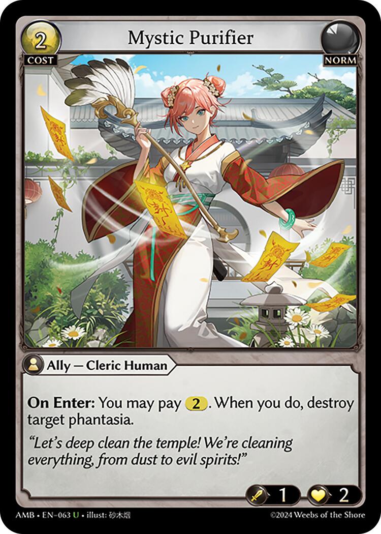 Mystic Purifier (063) [Mortal Ambition] | Good Games Adelaide SA