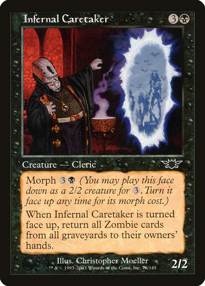 Infernal Caretaker 76 (Legions)  - Foil | Good Games Adelaide SA