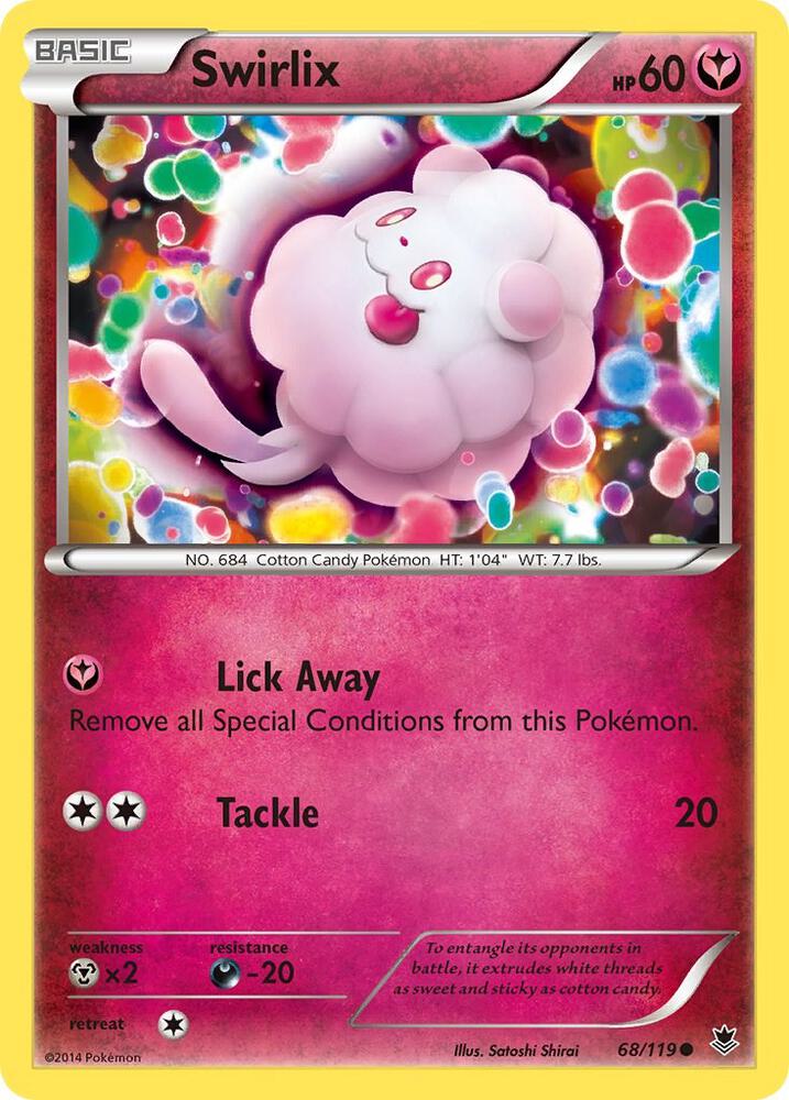 Swirlix 68/119 (XY - Phantom Forces)  | Good Games Adelaide SA