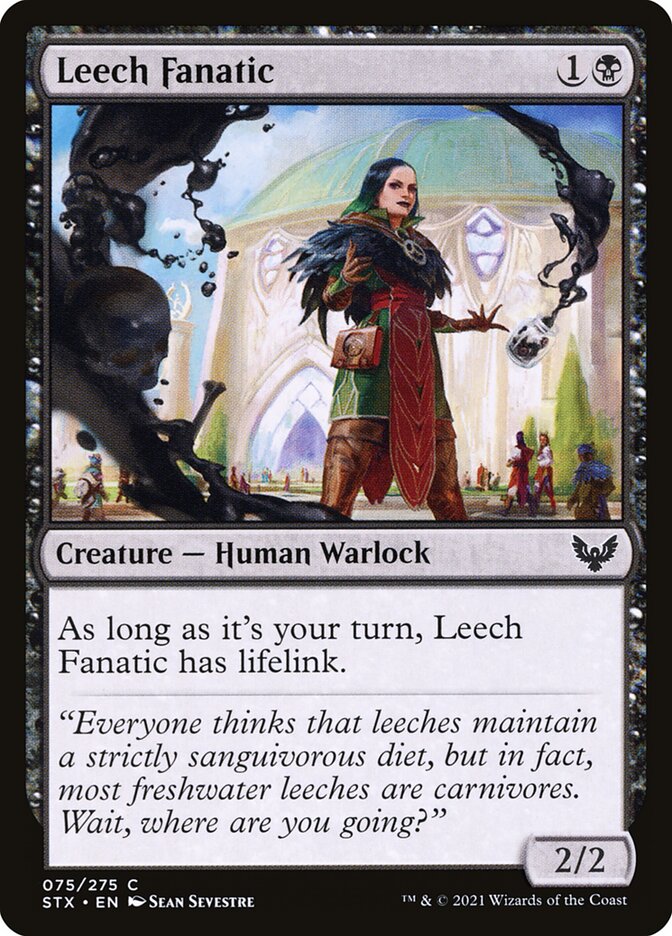 Leech Fanatic 75 (Strixhaven: School of Mages)  | Good Games Adelaide SA