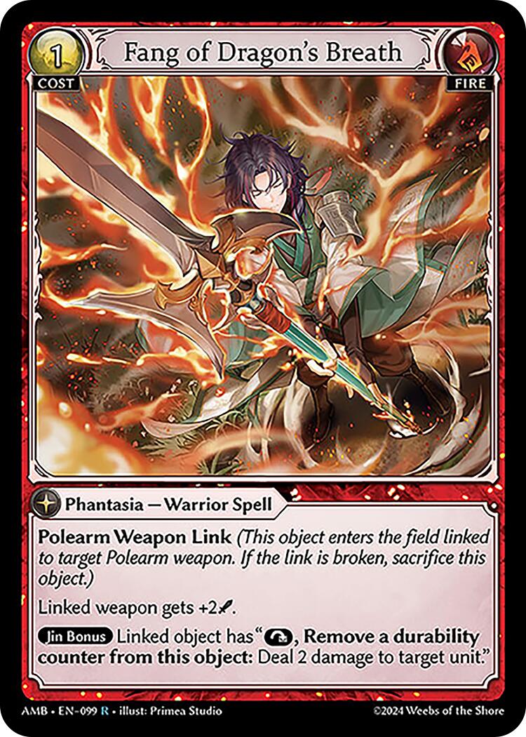 Fang of Dragon's Breath (099) [Mortal Ambition] | Good Games Adelaide SA