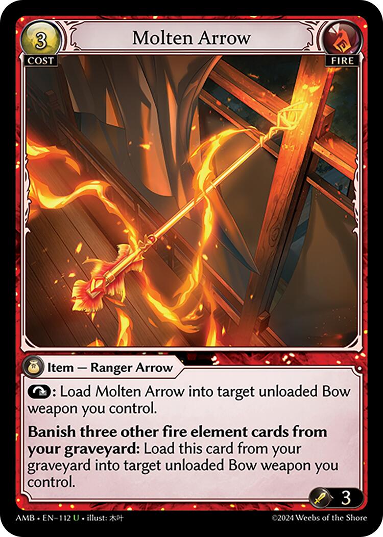 Molten Arrow (112) [Mortal Ambition] | Good Games Adelaide SA