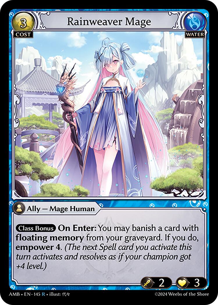 Rainweaver Mage (145) [Mortal Ambition] | Good Games Adelaide SA