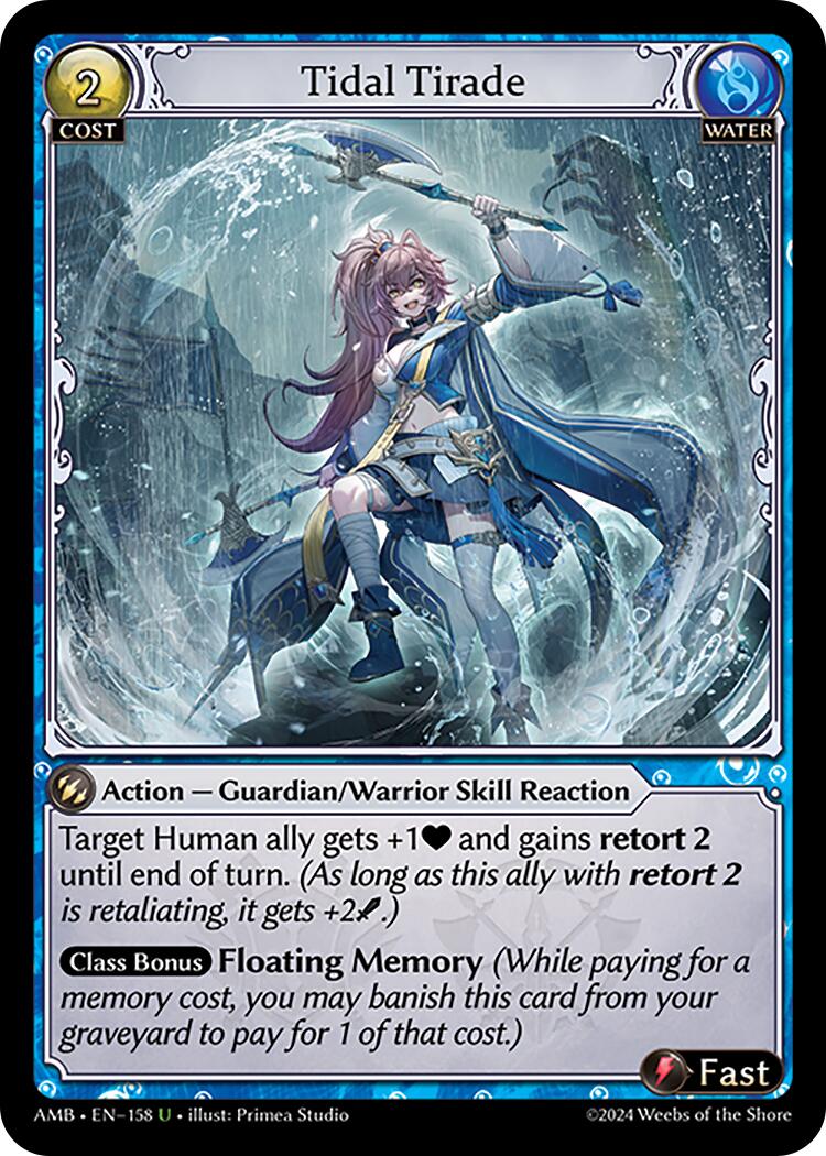 Tidal Tirade (158) [Mortal Ambition] | Good Games Adelaide SA