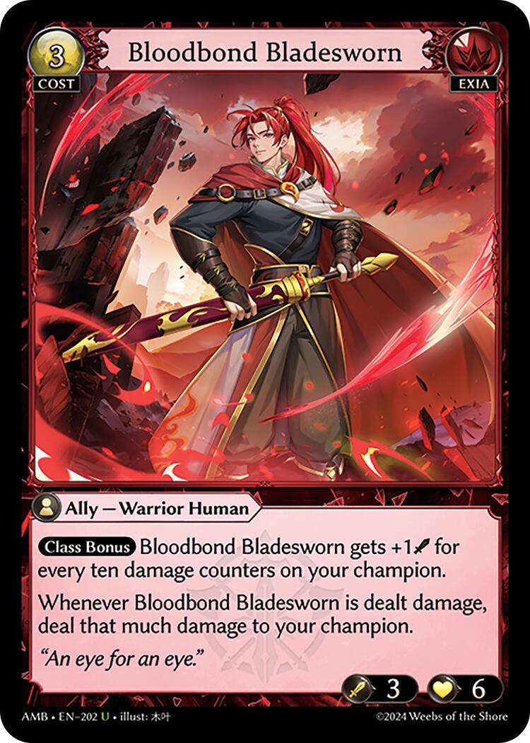 Bloodbond Bladesworn (202) [Mortal Ambition] | Good Games Adelaide SA