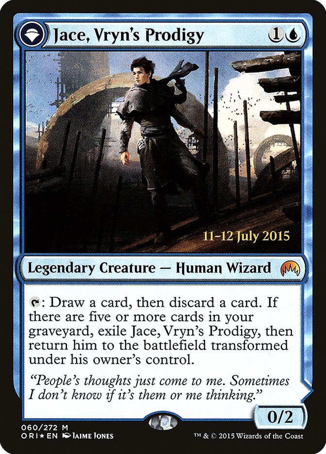Jace, Vryn's Prodigy [Magic Origins Promos] | Good Games Adelaide SA
