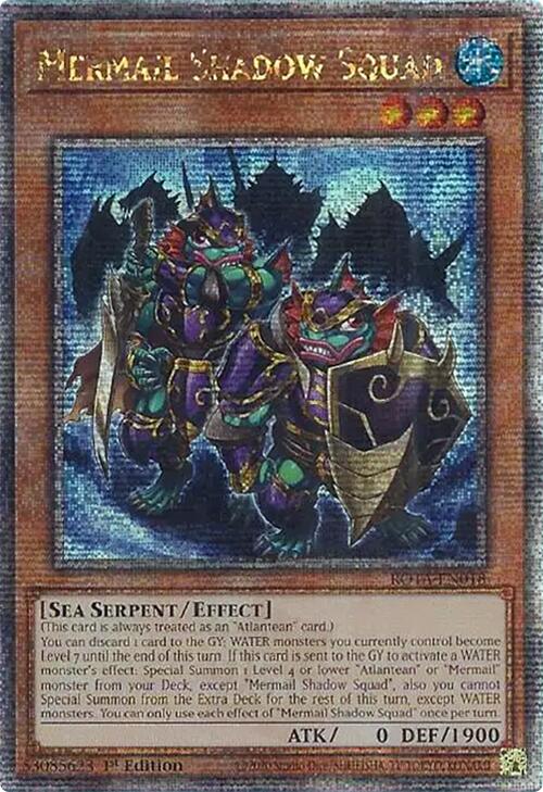 Mermail Shadow Squad (Quarter Century Secret Rare) [ROTA-EN018] Quarter Century Secret Rare | Good Games Adelaide SA