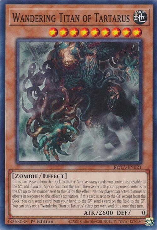 Wandering Titan of Tartarus [ROTA-EN021] Common | Good Games Adelaide SA