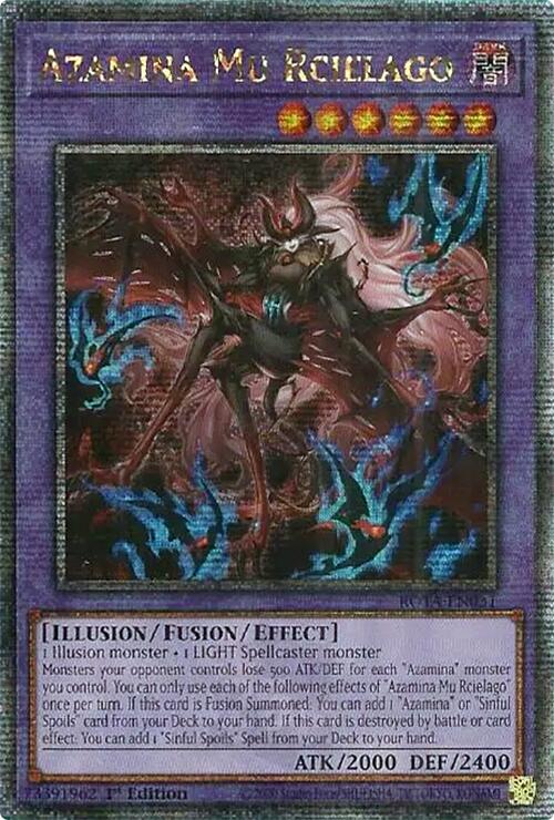 Azamina Mu Rcielago (Quarter Century Secret Rare) [ROTA-EN031] Quarter Century Secret Rare | Good Games Adelaide SA